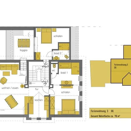 Commandeur-huus 3 * Borkum